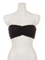 パット付チューブトップ/ブラック