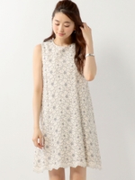 〓●JOC 17SS フラワーレースワンピース/LT.BLUE