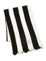 【Joel Robuchon & gelato pique】べロアタッチブランケット/BLK