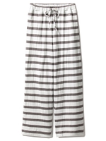 ダブルガーゼボーダーロングパンツ/BORDER