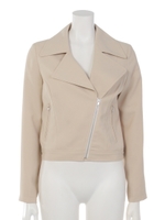 ライダースジャケット/ベージュ