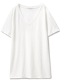 【Joel Robuchon & gelato pique】シルクミックスTシャツ/OWHT