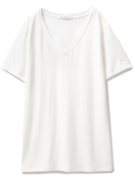 【Joel Robuchon & gelato pique】シルクミックスTシャツ/OWHT