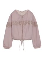 透けブルゾン/PNK