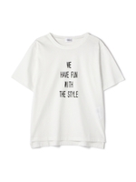 《BLANCHIC》天竺IロゴTシャツ/ホワイト(030)