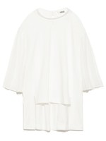 プリーツ袖プル/WHT