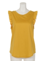 【Kalen】LYOCELL COTTON JERSEY TANK/YELLOW