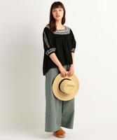 ドロストワイドパンツ