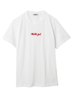 S/S TEE EMBROIDERED ICING LOGO/ライトパープル