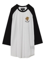 BRIXTON LOVIN 3/4 SLV TEE/ホワイト