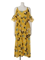 LIQUIDLY ORCHID OPENショルダー OP/YEL