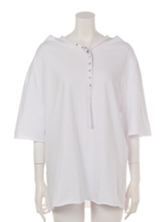 【ANAP】ベルトチョーカーデザインTシャツ/WH