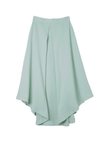 tuck flare skirt/MINT