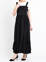 ティアードヘム2wayワンピース/D/ブラウン