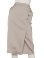 SATIN SKIRT/GREGE