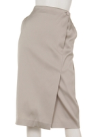 SATIN SKIRT/GREGE