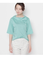 ポプリンサイドウェイカラーシャツ/ライトグリーン(021)