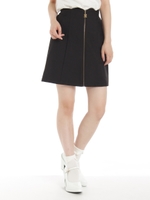 ローズモチーフZIPスカラップ台形SK/グレー