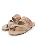 エスニックコンフォートサンダル/ホワイト系(002)