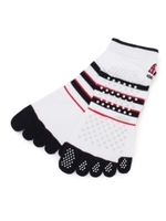 5本指ショートソックス/ホワイト(002)