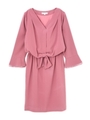 ツイストリボンワンピース/ローズピンク1(091)