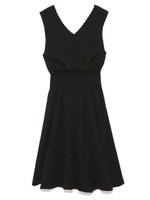 ドッキングニットワンピース/BLK