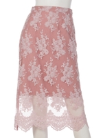 刺繍レースタイトSK/BLACK