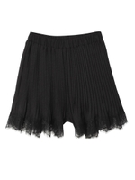 【sw】レースプリーツショートパンツ/パープル