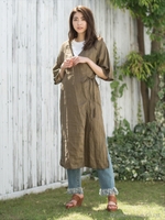 リネンガウン風OP/グリーン