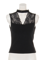 レースチョーカーTOPS/オフホワイト