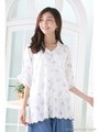 ロングシャツチュニックベルト付　3/オフ