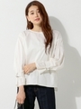 〓○Munich 袖ベルトブラウス / ミューニック/OFF WHITE