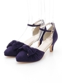 サッシュリボンパンプス/ネイビー