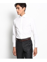 THOMAS MASON ポプリンカットアウェイ ドレスシャツ/ホワイト(001)