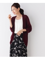 【WEB限定サイズ】腰丈万能カーディガン/グレー(012)