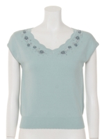 クラシカルフラワービーズPO/アイボリー