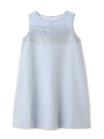 バストレース切替ワンピース/ブラック(010)