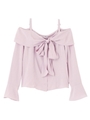 【sw】ビッグリボンブラウス/ピンク