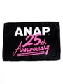 【ANAP】ANAP25THロゴブランケット/BK