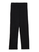 【Joel Robuchon & gelato pique】’Homme’スムーズィー’シルクミックスロングパンツ/BLK