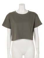 【anap mimpi】ショート丈シンプルTシャツ/KHA