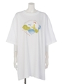 前田ひさえコラボＴシャツ/O.WHT