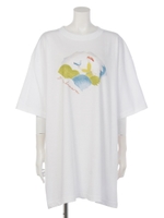 前田ひさえコラボＴシャツ/O.WHT