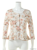 ペイントカラーローズ ブラウス