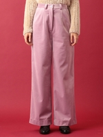 テディーストレートパンツ/ライトブルー