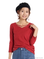 付属使いネックT/ワイン