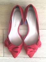 【柔らかSoft Insole】サイドリボンフラットパンプス/ベージュ