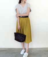 ギャザースカート