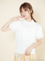 ファースリーブプルオーバー/オレンジ