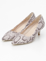 【ストレスフリー】ポインテッドトゥプレーンパンプス/YELLOW